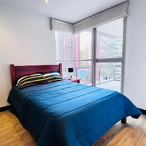 Apartamento Departamento De Lujo Con Terraza Piso Alto Y Vista 3 Diagonal Al Sheraton, Quito